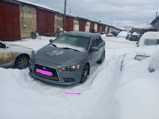 2008 Mitsubishi Lancer X, серый, 550000 рублей, вид 2