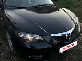 2008 Mazda 3 I (BK) Рестайлинг, чёрный, 430000 рублей, вид 1