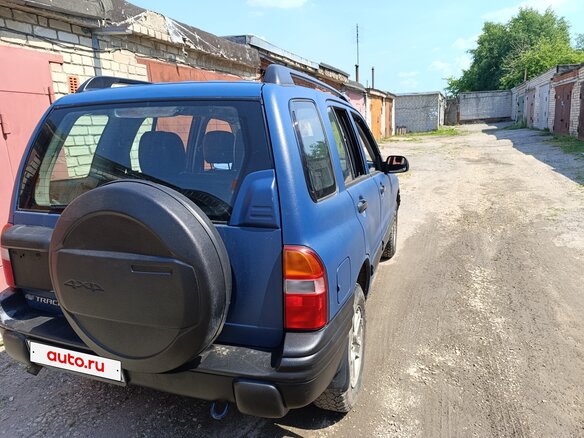 2000 Chevrolet Tracker II, синий, 420000 рублей - вид 3