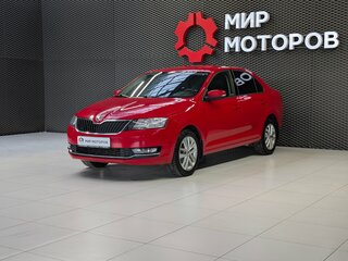 2018 Skoda Rapid I Рестайлинг, красный, 1299000 рублей, вид 1