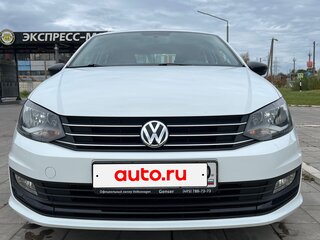2017 Volkswagen Polo V Рестайлинг, белый, 1050000 рублей, вид 3
