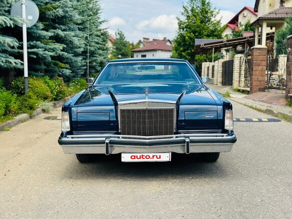 1979 Lincoln Continental V, синий, 7500000 рублей - вид 4