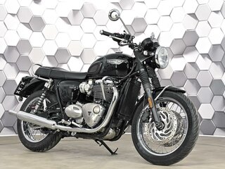 2019 Triumph Bonneville T120, чёрный, 949000 рублей, вид 1