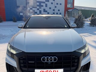 2020 Audi Q8 55 TFSI I (4M), белый, 5299000 рублей, вид 4