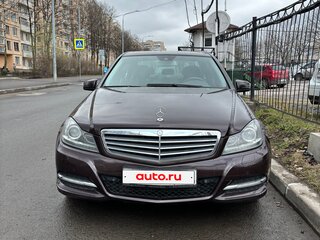 2011 Mercedes-Benz C-Класс 180 BlueEFFICIENCY III (W204) Рестайлинг, коричневый, 1271000 рублей, вид 2