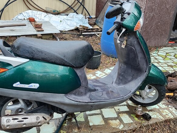 1995 Honda Lead 50, зелёный, 45000 рублей - вид 12