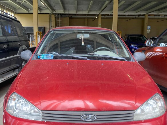 2006 Lada (ВАЗ) Kalina I, красный, 150000 рублей - вид 15