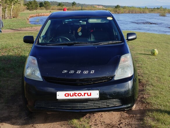 2009 Toyota Prius II Рестайлинг (XW20), чёрный, 850000 рублей
