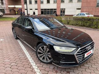 2018 Audi A8 55 TFSI IV (D5), чёрный, 4490000 рублей, вид 1