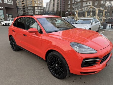 2020 Porsche Cayenne III, оранжевый, 7400000 рублей, вид 2