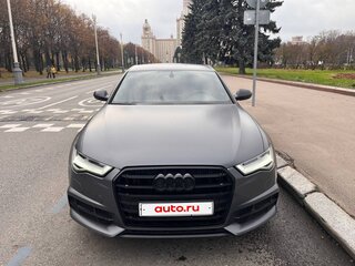 2018 Audi A6 IV (C7) Рестайлинг, чёрный, 2550000 рублей, вид 2