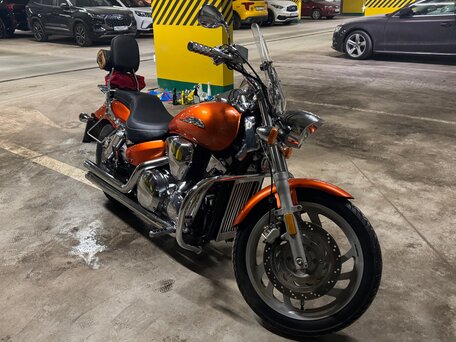 2004 Honda VTX 1300, оранжевый, 580000 рублей, вид 3