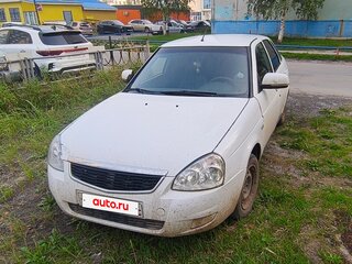 2011 Lada (ВАЗ) Priora I, белый, 230000 рублей, вид 1