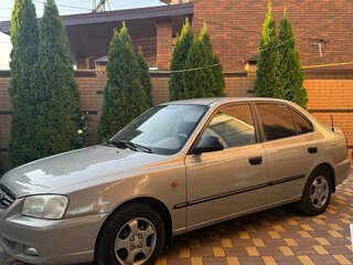 2008 Hyundai Accent ТагАЗ II, бежевый, 475000 рублей, вид 2