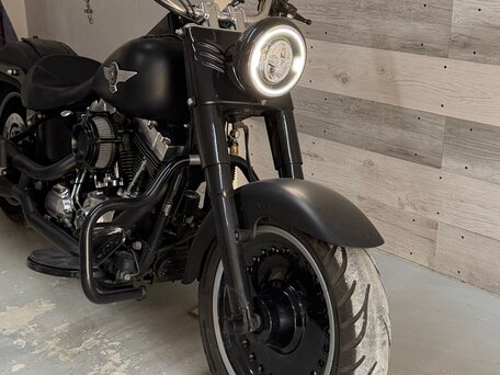 2014 Harley-Davidson Fat Boy, чёрный, 1450000 рублей, вид 5