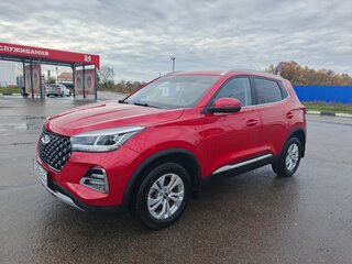 2024 Chery Tiggo 4 Pro I Рестайлинг, красный, 1800000 рублей, вид 1