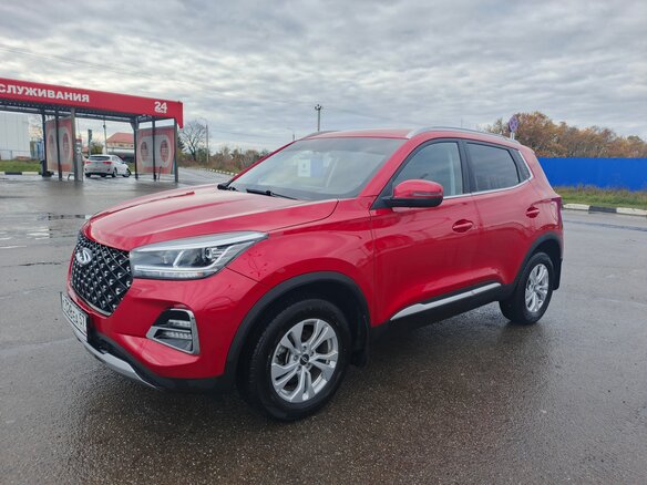 2024 Chery Tiggo 4 Pro I Рестайлинг, красный, 1800000 рублей