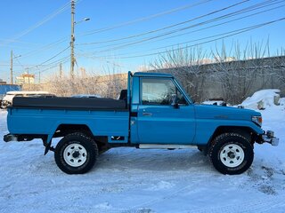 1996 Toyota Land Cruiser 70 Series, зелёный, 2900000 рублей, вид 1