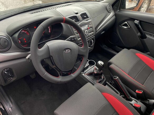 2026 Lada (ВАЗ) Granta Sport I Рестайлинг, чёрный, 1581000 рублей - вид 10