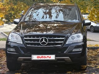 2009 Mercedes-Benz M-Класс 350 II (W164) Рестайлинг, чёрный, 1750000 рублей, вид 2