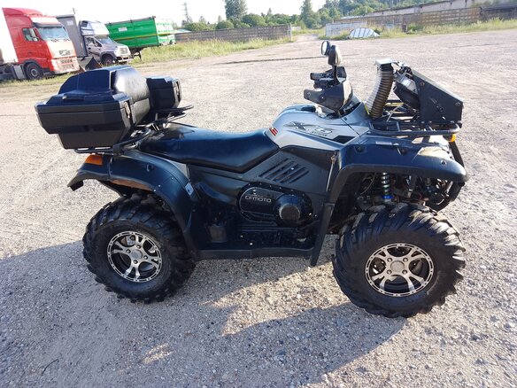 2014 CFMoto CF600-X6, серебристый, 580000 рублей - вид 5