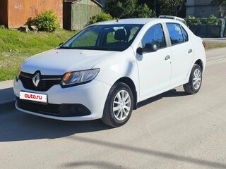 2017 Renault Logan II, белый, 900000 рублей, вид 3