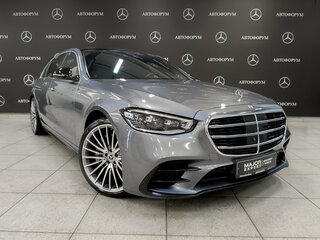 2021 Mercedes-Benz S-Класс 450 Long 4MATIC VII (W223), серый, 8450000 рублей, вид 3