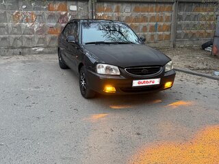 2008 Hyundai Accent ТагАЗ II, чёрный, 250000 рублей, вид 2