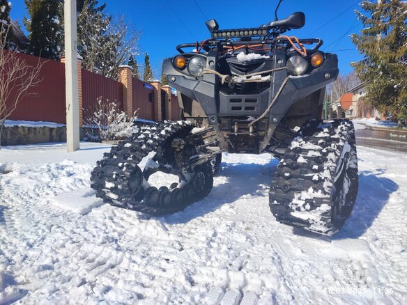 2014 Stels ATV-600YL Леопард, чёрный, 400000 рублей - вид 7