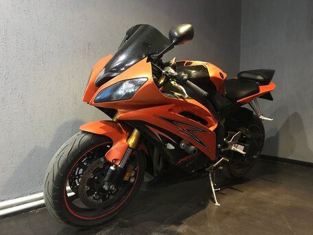 2008 Yamaha YZF-R6, оранжевый, 830000 рублей, вид 1