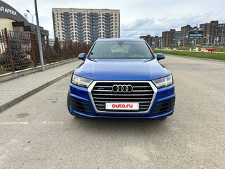 2016 Audi Q7 II (4M), синий, 2950000 рублей, вид 3