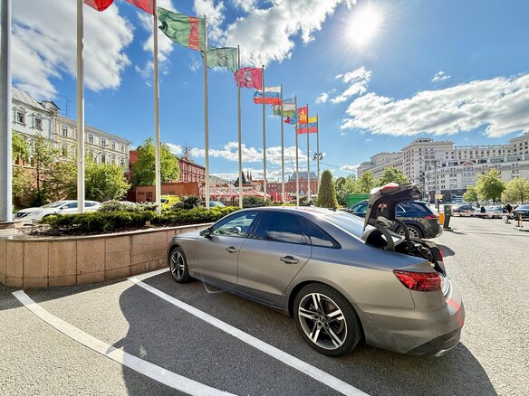 2022 Audi A4 35 TFSI V (B9) Рестайлинг, серый, 4802596 рублей - вид 19
