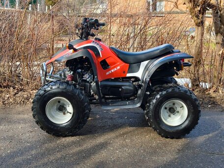 2015 Stels ATV-50, красный, 55000 рублей, вид 2