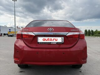 2014 Toyota Corolla XI (E160, E170, E180), красный, 710000 рублей, вид 4