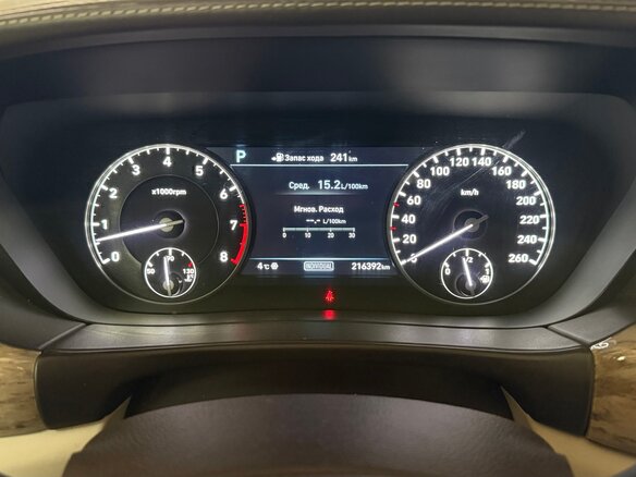 2016 Genesis G90 I, чёрный, 2200000 рублей - вид 7