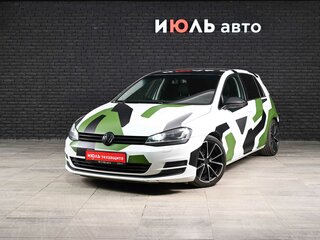 2014 Volkswagen Golf VII, белый, 965000 рублей, вид 1
