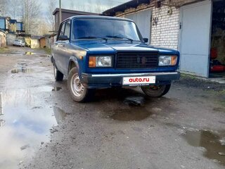 2008 Lada (ВАЗ) 2107, синий, 90000 рублей, вид 3