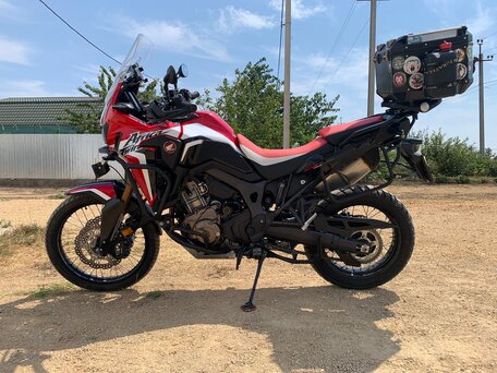 2018 Honda CRF 1000L Africa Twin, красный, 1330000 рублей, вид 4