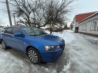 2008 Mitsubishi Lancer X, синий, 650000 рублей, вид 2