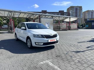 2017 Skoda Rapid I Рестайлинг, белый, 1150000 рублей, вид 1