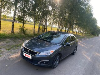 2017 Peugeot 408 I Рестайлинг, серый, 825000 рублей, вид 1