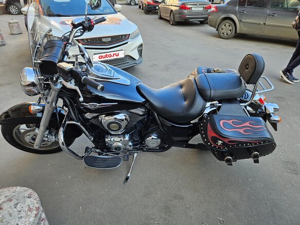 2014 Kawasaki VN1700 Vulcan, чёрный, 705000 рублей - вид 8