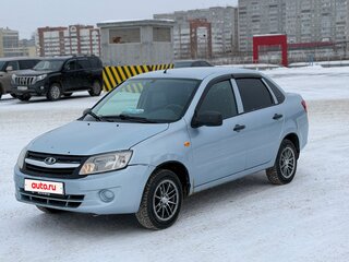 2013 Lada (ВАЗ) Granta I, голубой, 300000 рублей, вид 1
