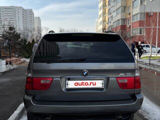 2003 BMW X5 3.0i I (E53) Рестайлинг, серый, 1200000 рублей, вид 4