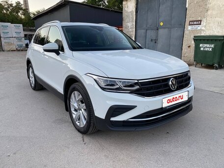 2021 Volkswagen Tiguan II Рестайлинг, белый, 2800000 рублей, вид 2
