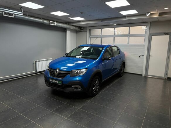 2020 Renault Logan Stepway II Рестайлинг, голубой, 1040000 рублей