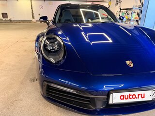 2019 Porsche 911 Carrera 4S VIII (992), синий, 12900000 рублей, вид 3
