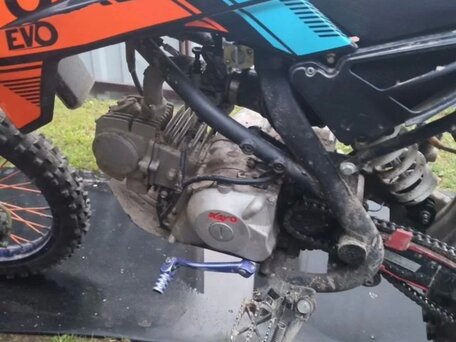2020 Kayo Evolution YX125EM, оранжевый, 64000 рублей, вид 4