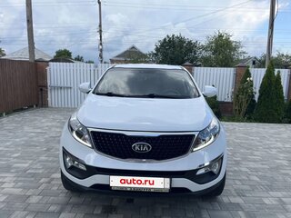 2015 Kia Sportage III Рестайлинг, белый, 1490000 рублей, вид 1