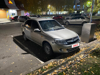 2013 Lada (ВАЗ) Granta I, бежевый, 410000 рублей, вид 3